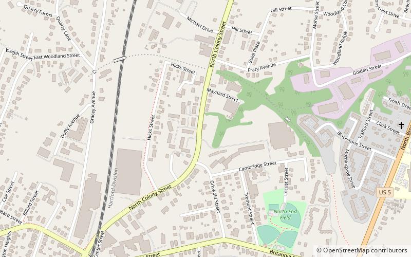 Solomon Goffe House location map