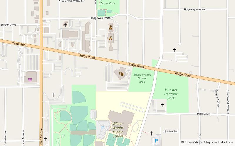 The Center for the Visual and Performing Arts location map