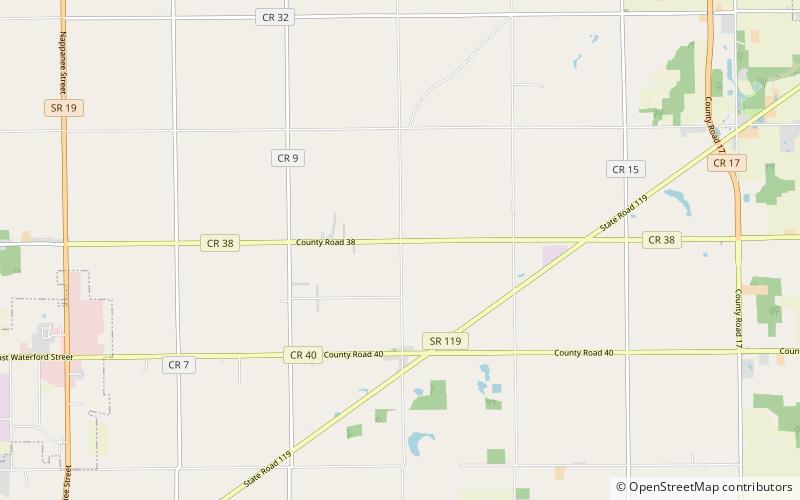 Yellow Creek Mennonite Church location map