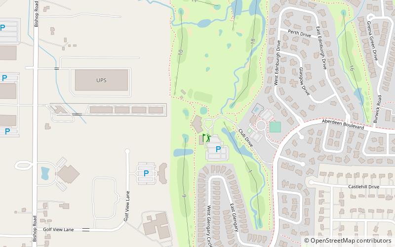 Stonewater Golf Course location map