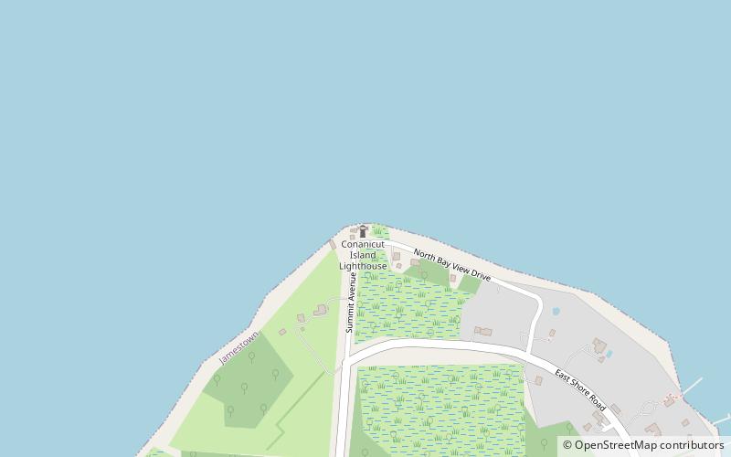 Conanicut Island Light location map