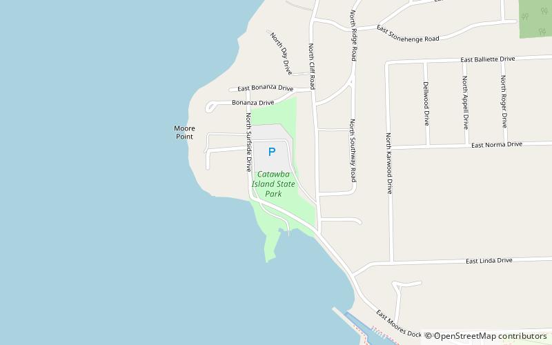 Park Stanowy Catawba Island location map