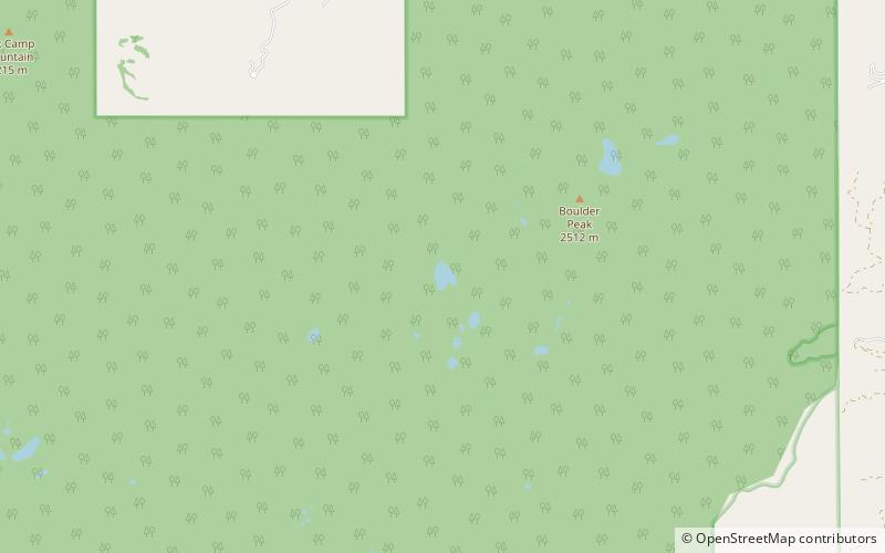 Deep Lake location map