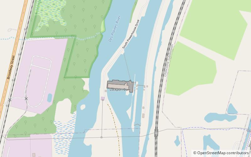 Lockport Powerhouse location map