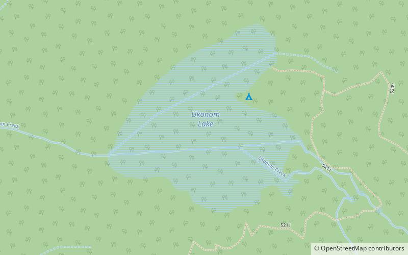 Ukonom Lake location map