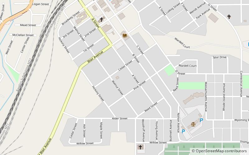 Taliaferro House location map