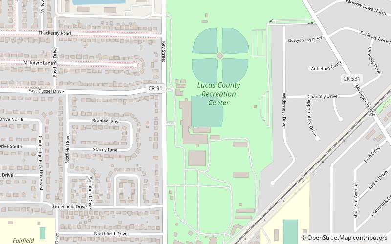 Ned Skeldon Stadium location map