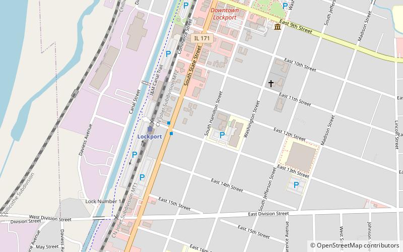 John Heck House location map