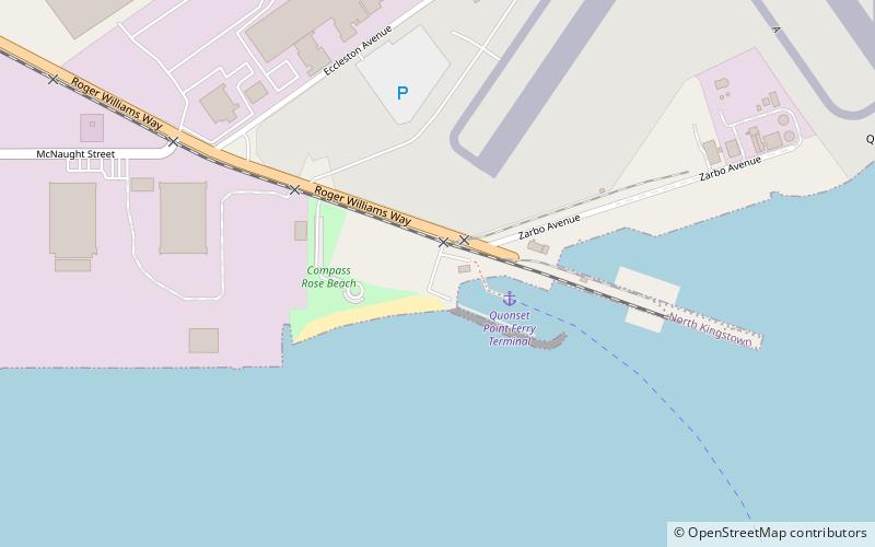 Rhode Island Bay Cruises location map