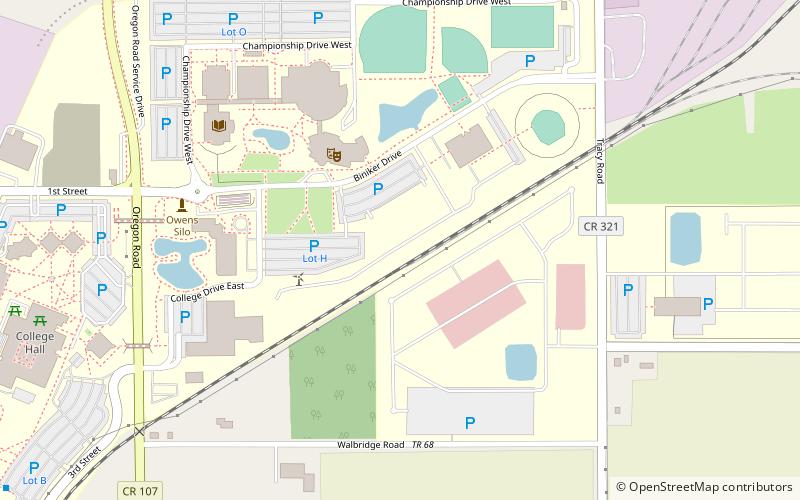 Owens Community College location map