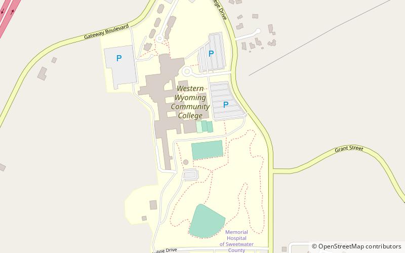 Western Wyoming Community College location map