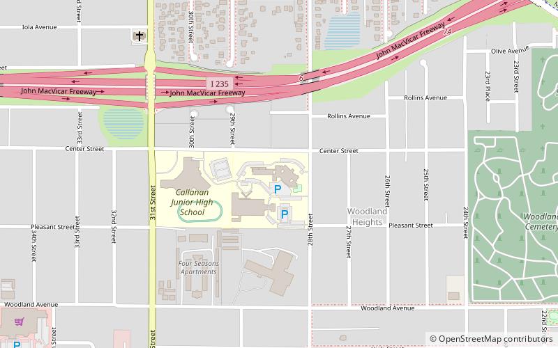 David W. Smouse Opportunity School location map