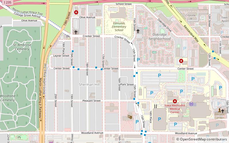 Henry Wallace House location map