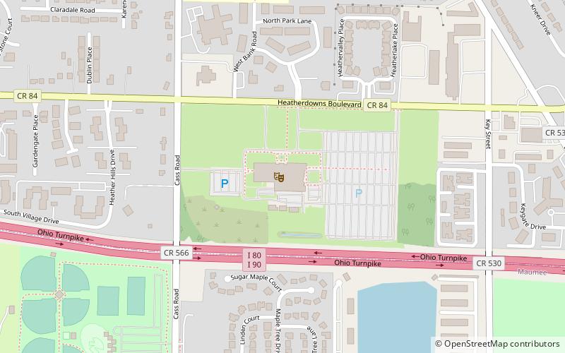 Stranahan Theater location map