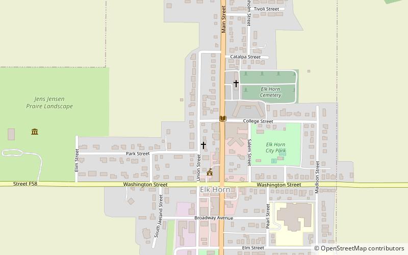 Jens Otto Christiansen House location map