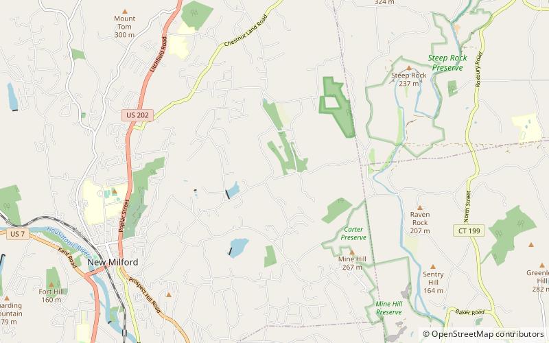 harris hill farm new milford location map