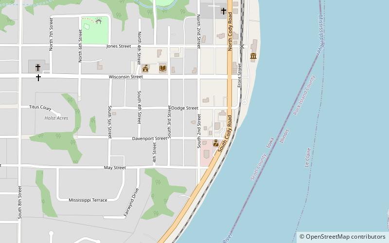 Jacob Suiter House location map