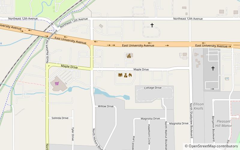 Pleasant Hill Public Library location map