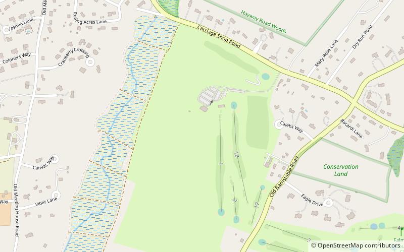 Falmouth Country Club location map