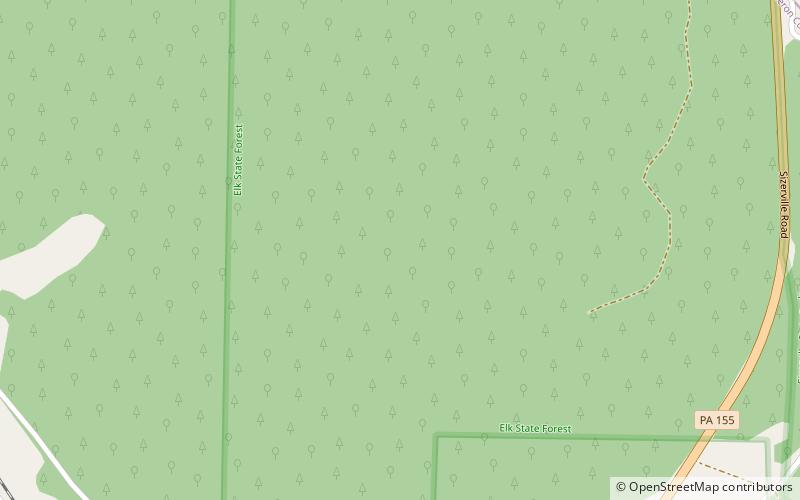 Sizerville State Park location map