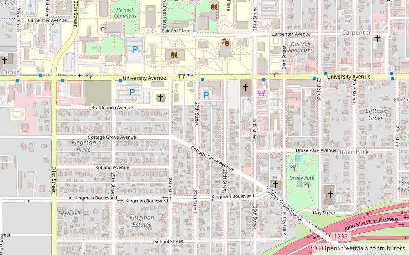 John P. Simmons House location map