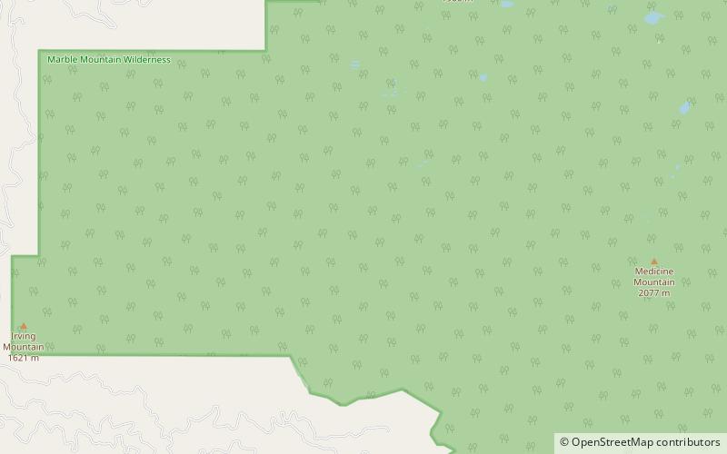 Klamath Mountains location map