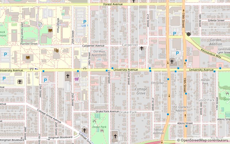 Newens Sanitary Dairy Historic District location map