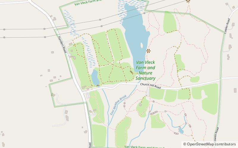 Flanders Nature Center & Land Trust location map