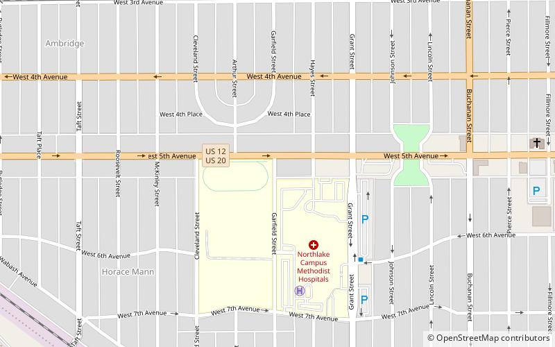 ambridge mann gary location map