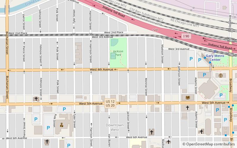 American Sheet and Tin Mill Apartment Building location map