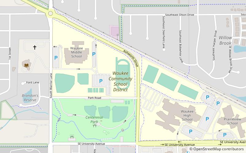 waukee stadium location map
