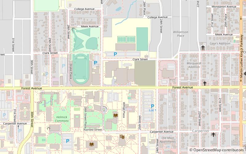 Knapp Center location map