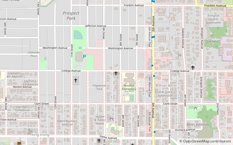 Trinity United Methodist Church location map