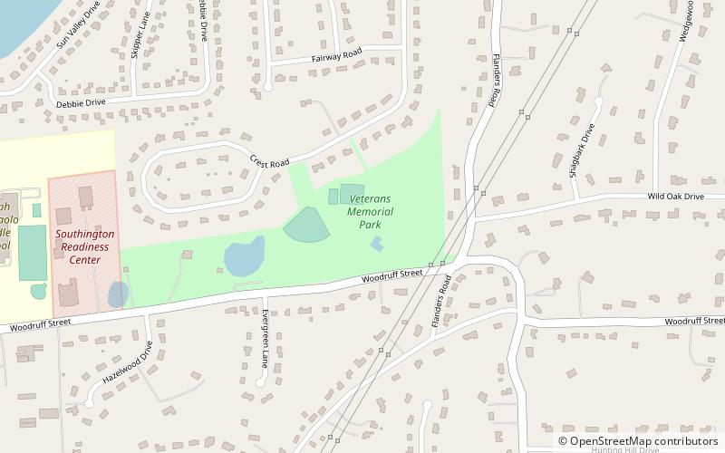 veterans memorial park southington location map