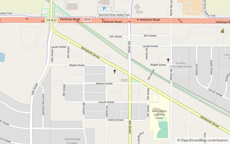 Waukee United Methodist Church location map