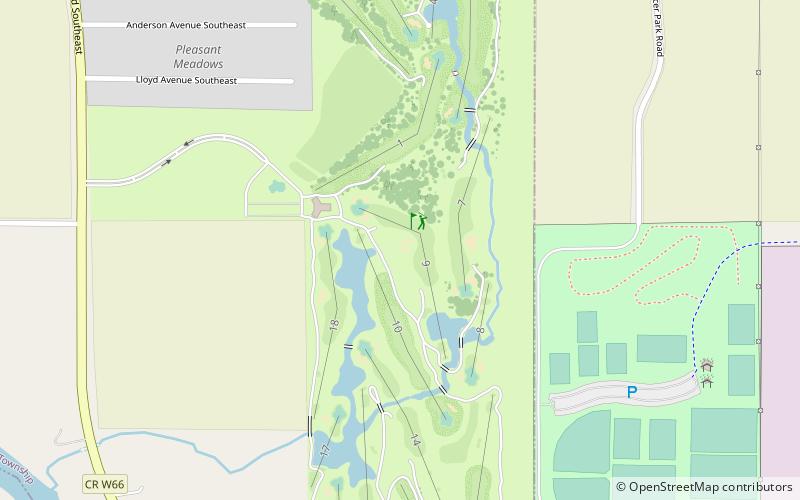 Pleasant Valley Golf Course location map
