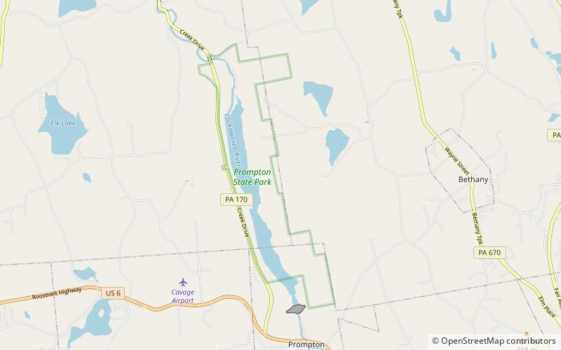 Park Stanowy Prompton location map