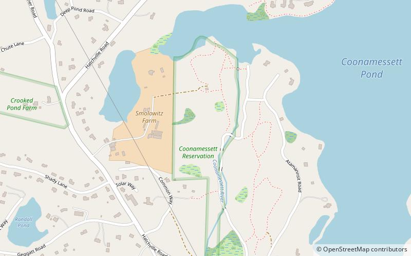 Coonamessett Farm location map