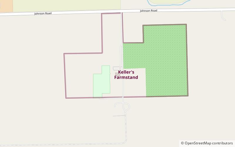 Keller's Farmstand location map