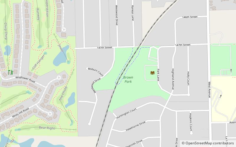 brown park orland park location map