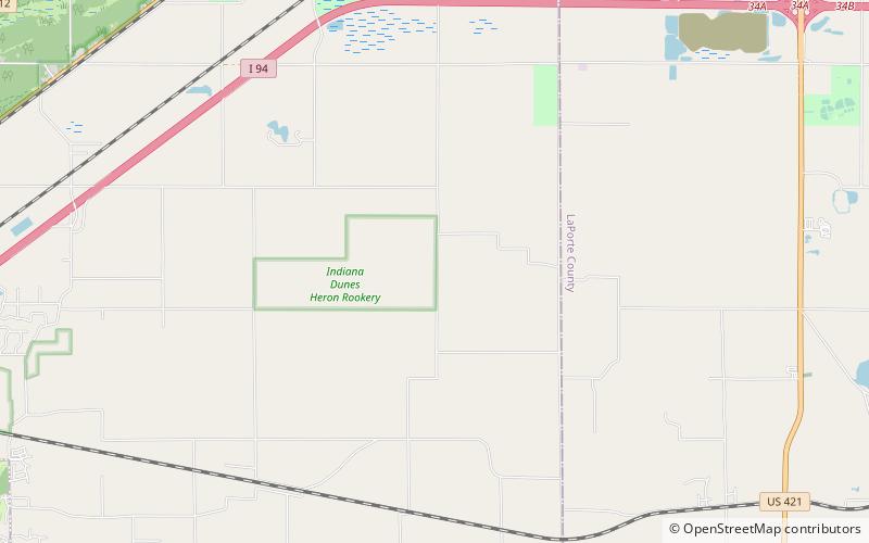 Heron Rookery location map