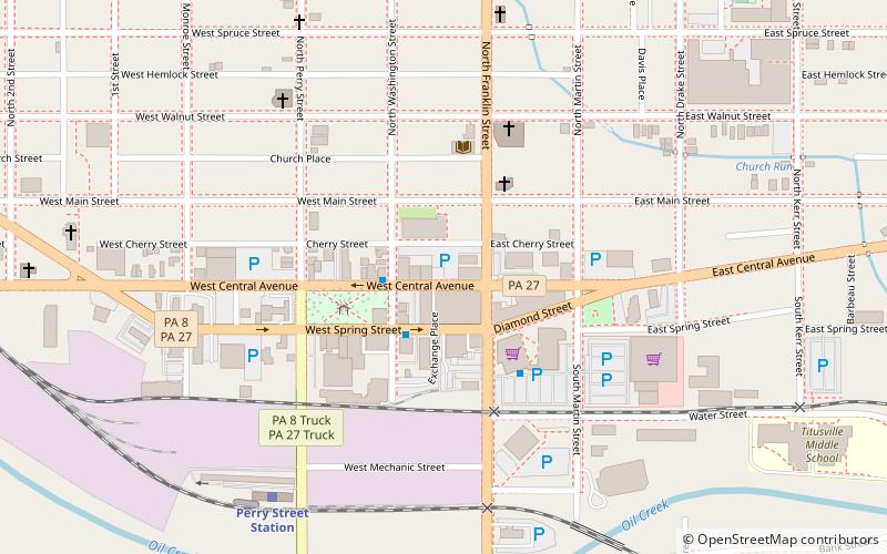 Titusville City Hall location map