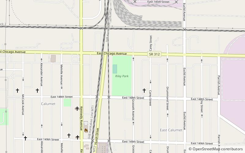 riley park east chicago location map