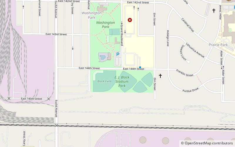 washington park east chicago location map