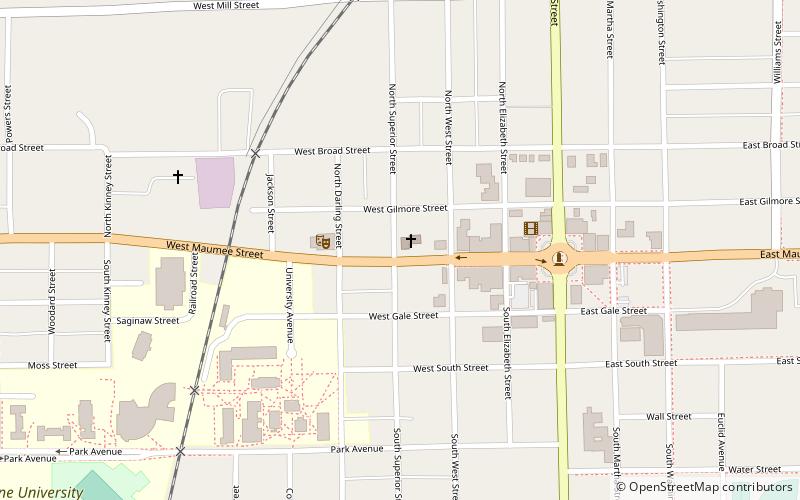 First Congregational United Church of Christ location map