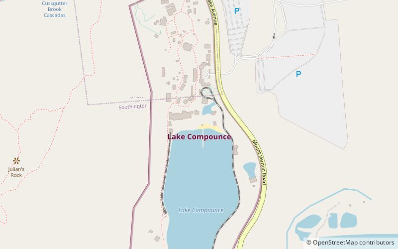 Lake Compounce Carousel location map