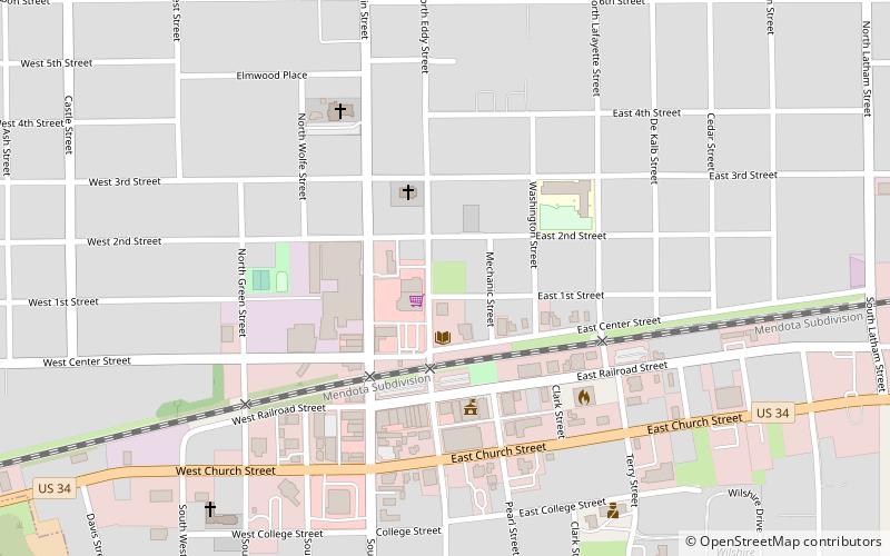 Von KleinSmid Mansion location map