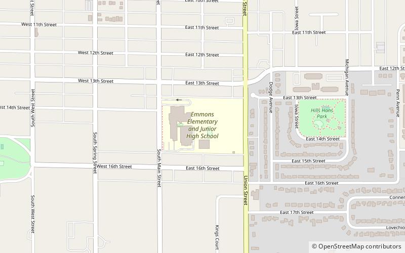 Hannah Lindahl Children's Museum location map