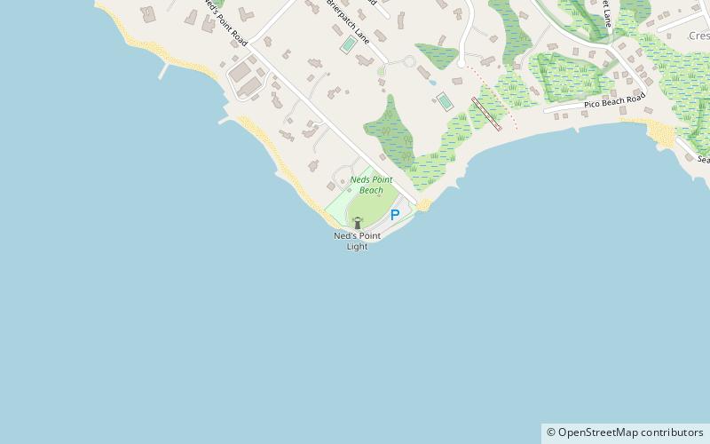 Ned Point Light location map