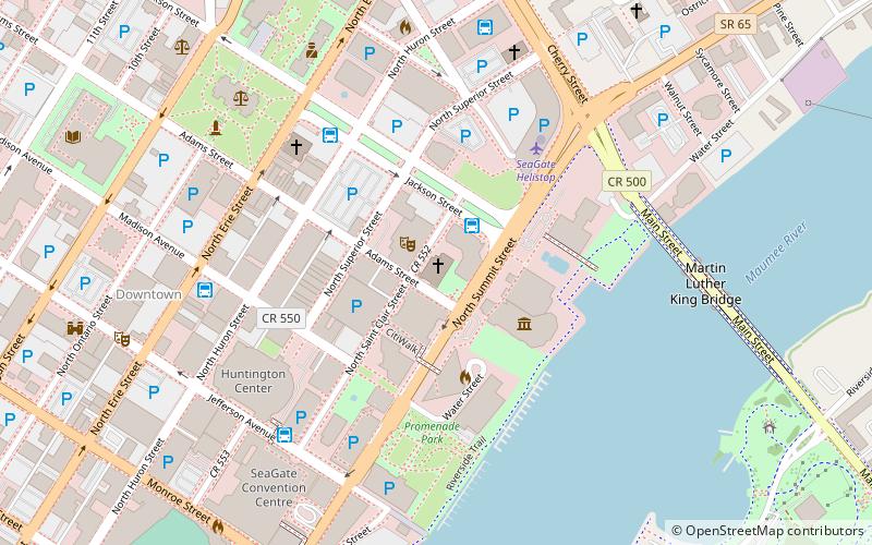 Trinity Episcopal Church location map